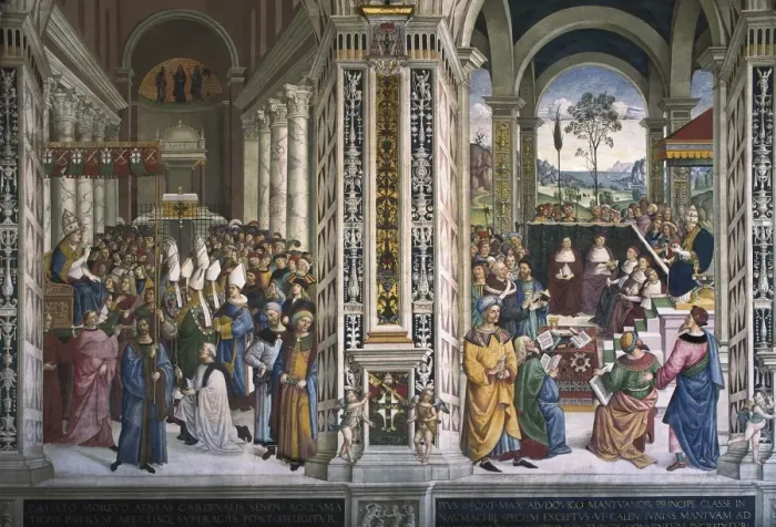 Framed Print : PINTURICCHIO, Bernardino di Betto, called Il Framed Print : PINTURICCHIO, Bernardino di Betto, called Il