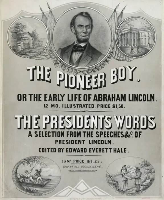 Framed Print : The pioneer boy, or the early life of Abraham Lincoln Framed Print : The pioneer boy, or the early life of Abraham Lincoln