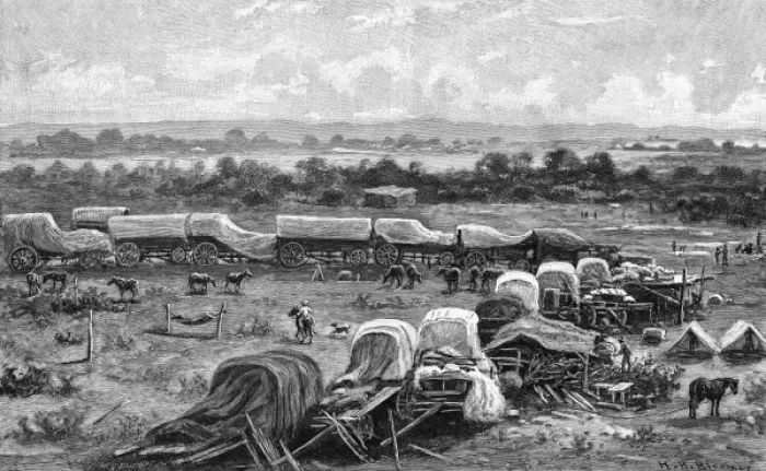 Framed Print : Pioneer Force in Mashonaland Framed Print : Pioneer Force in Mashonaland