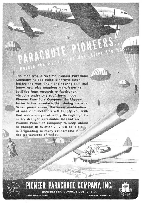 Framed Print : Pioneer Parachutes