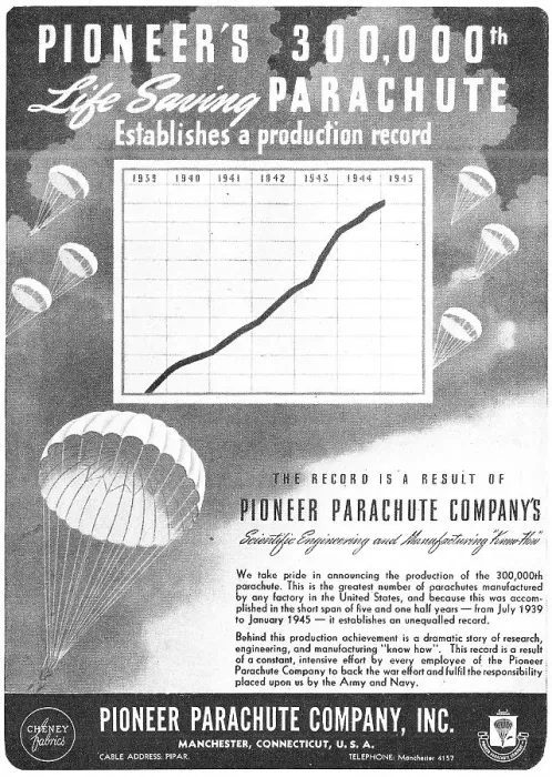 Framed Print : Pioneer Parachutes Framed Print : Pioneer Parachutes