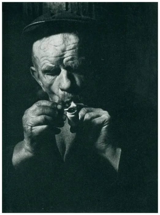 Framed Print : Pipe Smoking Man Framed Print : Pipe Smoking Man
