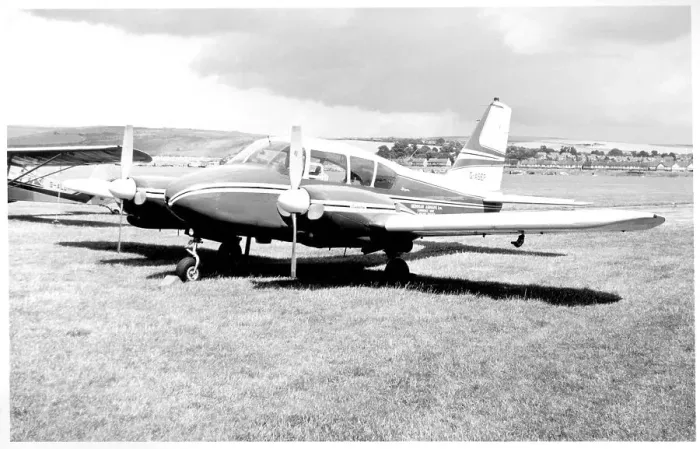 Framed Print : Piper Apache G-ASEP Framed Print : Piper Apache G-ASEP
