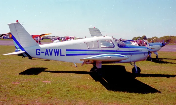 Framed Print : Piper Cherokee 140 G-AVWL Framed Print : Piper Cherokee 140 G-AVWL