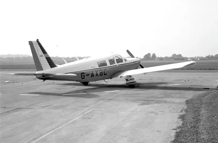 Framed Print : Piper Cherokee Six B G-AXBC Framed Print : Piper Cherokee Six B G-AXBC