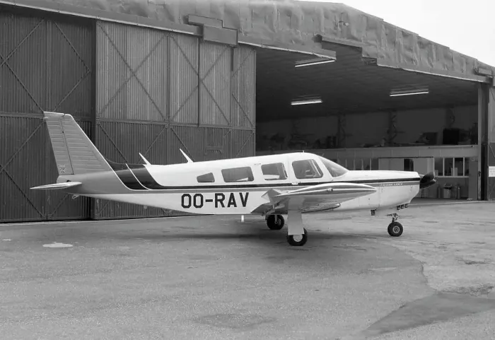 Framed Print : Piper Cherokee Lance OO-RAV (msn 32R-7680031) Framed Print : Piper Cherokee Lance OO-RAV (msn 32R-7680031)