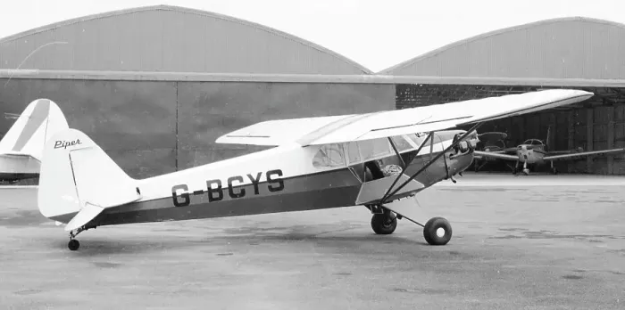 Framed Print : Piper J-3C Cub G-BCYS Framed Print : Piper J-3C Cub G-BCYS