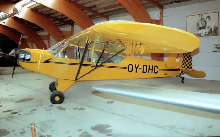 Framed Print : Piper J3C-65 Cub OY-DHC Framed Print : Piper J3C-65 Cub OY-DHC