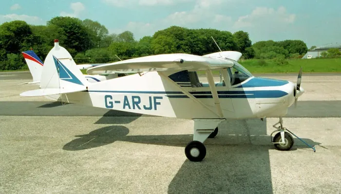 Framed Print : Piper PA-22-108 Tri-Pacer G-ARJF Framed Print : Piper PA-22-108 Tri-Pacer G-ARJF