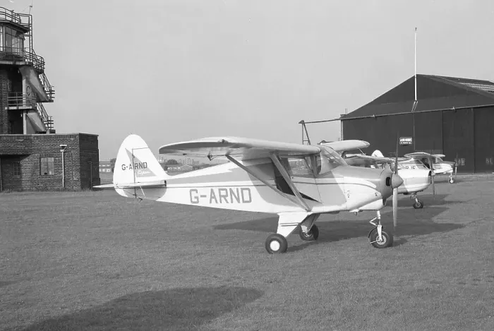 Framed Print : Piper PA-22-108 Tri-Pacer G-ARND Framed Print : Piper PA-22-108 Tri-Pacer G-ARND