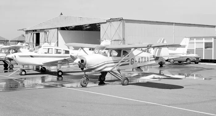 Framed Print : Piper PA-22 Caribbean G-ATXA Framed Print : Piper PA-22 Caribbean G-ATXA