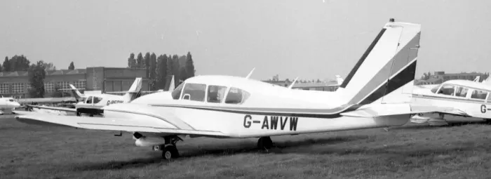 Framed Print : Piper PA-23-250 Aztec G-AWVW