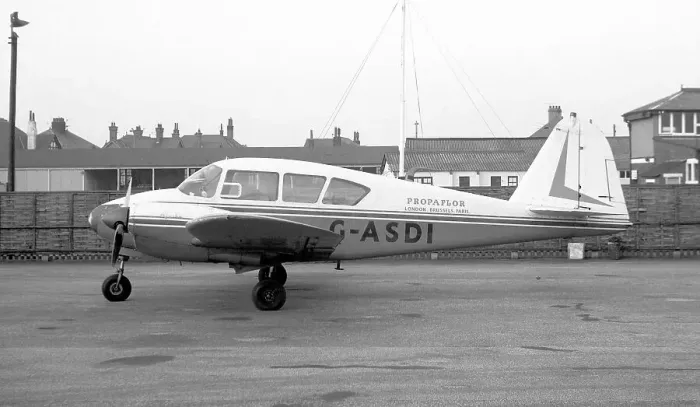 Framed Print : Piper PA-23 Apache G-ASDI Framed Print : Piper PA-23 Apache G-ASDI