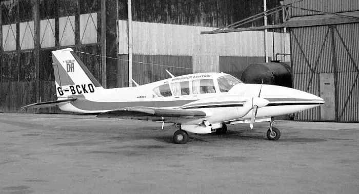 Framed Print : Piper PA-23 Aztec G-BCKO Framed Print : Piper PA-23 Aztec G-BCKO