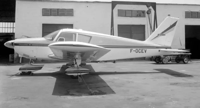 Framed Print : Piper PA-28-180 Cherokee C F-OCEV Framed Print : Piper PA-28-180 Cherokee C F-OCEV