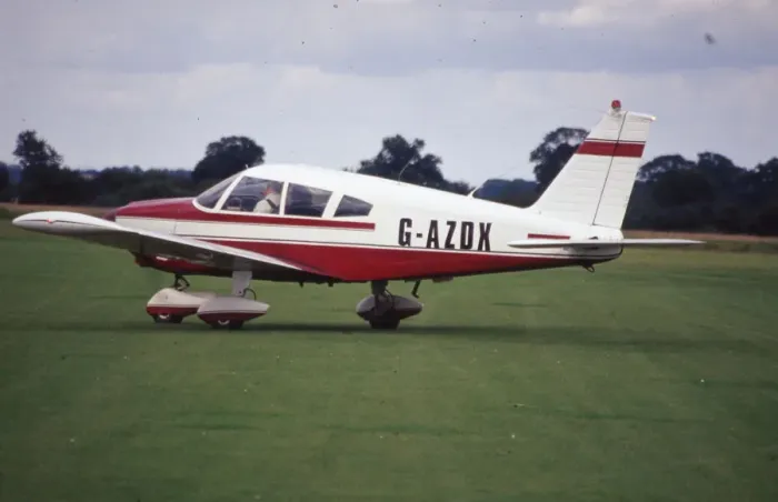 Framed Print : PIPER PA-28-180 - G-AZDX Framed Print : PIPER PA-28-180 - G-AZDX