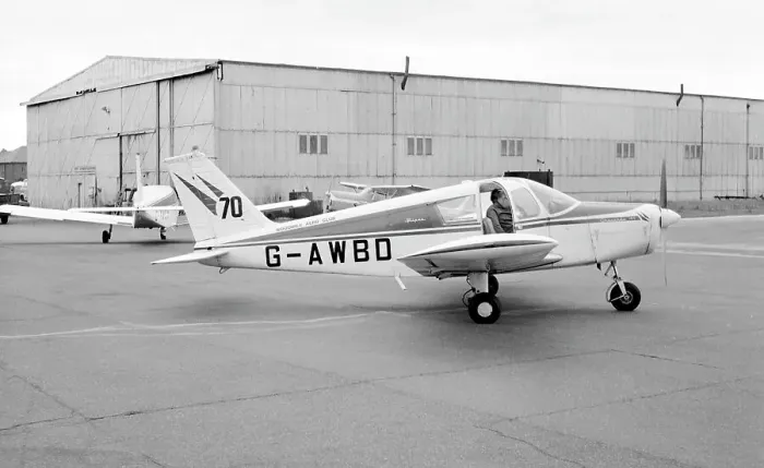 Framed Print : Piper PA-28 Cherokee G-AWBD Framed Print : Piper PA-28 Cherokee G-AWBD