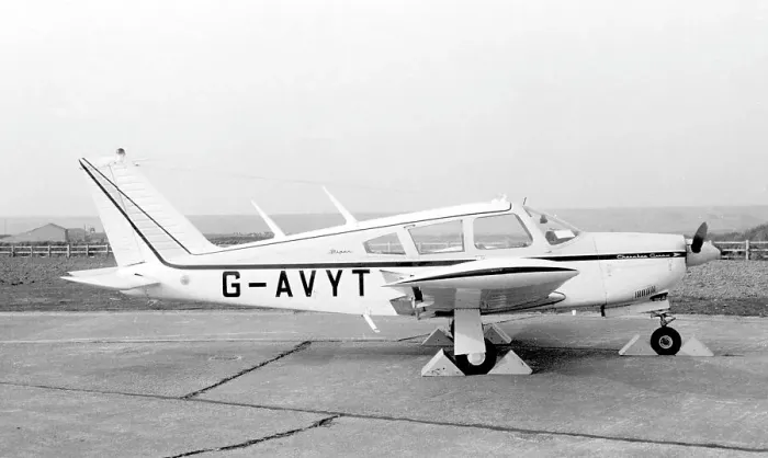 Framed Print : Piper PA-28R Cherokee Arrow G-AVYT Framed Print : Piper PA-28R Cherokee Arrow G-AVYT