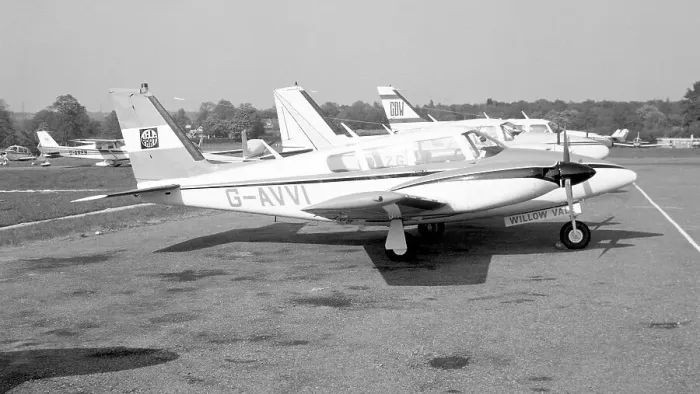 Framed Print : Piper PA-30-320 Twin Comanche G-AVVI Framed Print : Piper PA-30-320 Twin Comanche G-AVVI