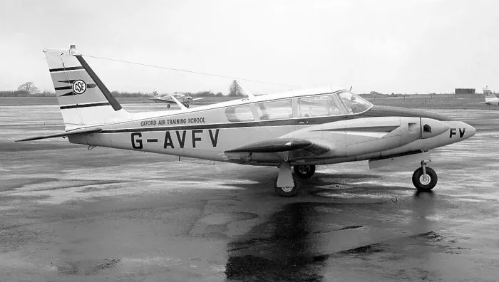 Framed Print : Piper PA 30 Twin Comanche G-AVFV Framed Print : Piper PA 30 Twin Comanche G-AVFV
