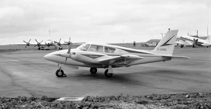 Framed Print : Piper PA-30 Twin Commanche - G-ASRO Framed Print : Piper PA-30 Twin Commanche - G-ASRO