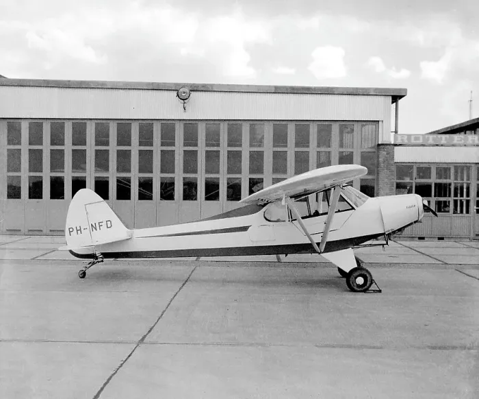 Framed Print : Piper Super Cub PH-NFD Framed Print : Piper Super Cub PH-NFD