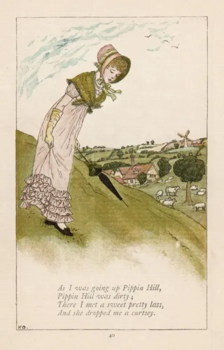 Framed Print : Pippin Hill  /  Greenaway