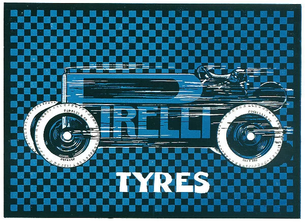 Pirelli Tyres Poster