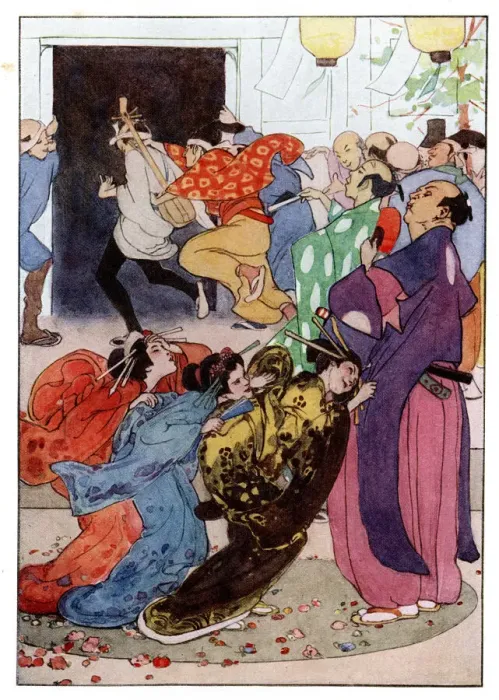 Framed Print : Pish Tush, run him off Framed Print : Pish Tush, run him off