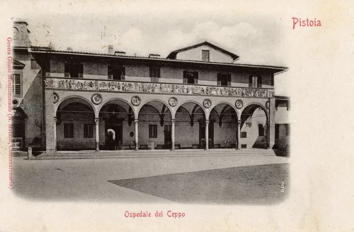 Framed Print : Pistoia, Tuscany, Italy - Ospedale del Ceppo Framed Print : Pistoia, Tuscany, Italy - Ospedale del Ceppo