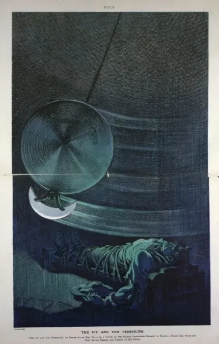 Framed Print : The pit and the pendulum Framed Print : The pit and the pendulum