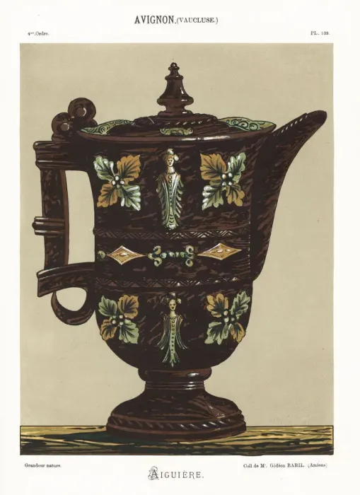 Framed Print : Pitcher from Avignon, Vaucluse, France Framed Print : Pitcher from Avignon, Vaucluse, France