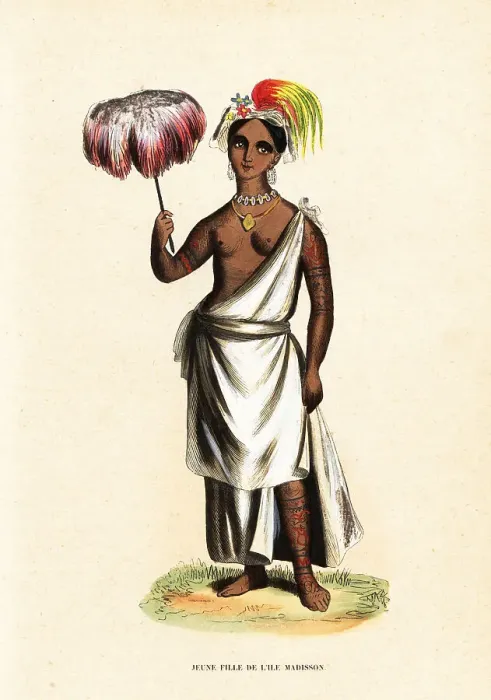 Framed Print : Piteenee, a young woman of Nuku Hiva, Marquesas Islands Framed Print : Piteenee, a young woman of Nuku Hiva, Marquesas Islands