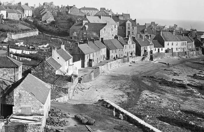 Framed Print : Pittenweem Victorian period Framed Print : Pittenweem Victorian period