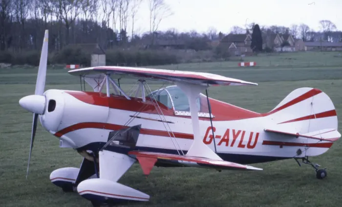 Framed Print : Pitts S-1D - G-AYLU Framed Print : Pitts S-1D - G-AYLU