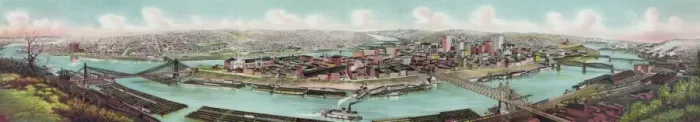 Framed Print : Pittsburgh, Pa. 1904 Framed Print : Pittsburgh, Pa. 1904