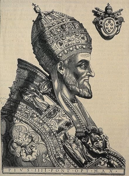 PIUS IV (1499-1565). Pope (1559-1565) related