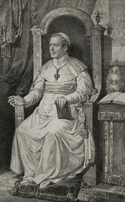Framed Print : Pius IX (1792-1878). Italian pope (1846-1878) Framed Print : Pius IX (1792-1878). Italian pope (1846-1878)