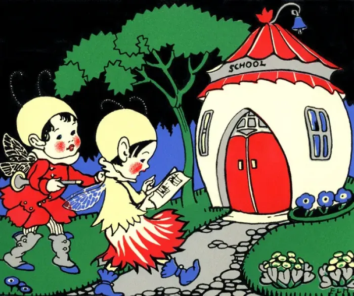 Framed Print : Pixie school Framed Print : Pixie school