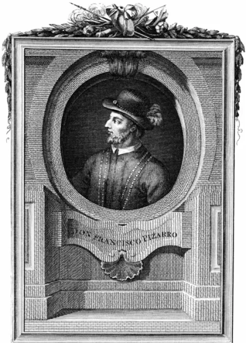 Framed Print : Pizarro (Anon) Framed Print : Pizarro (Anon)