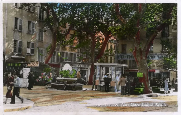 Framed Print : Place Amiral - Toulon Framed Print : Place Amiral - Toulon