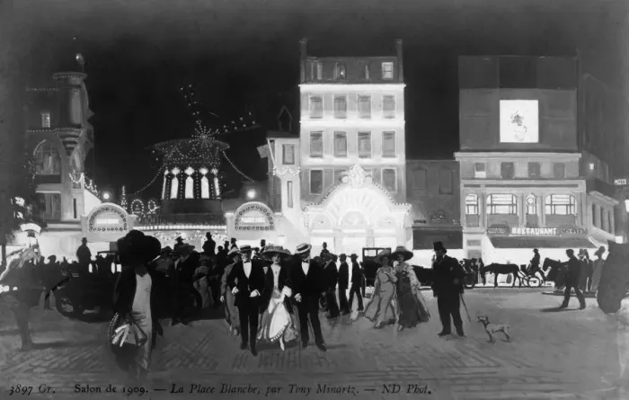 Framed Print : Place Blanche, by Tony Minariz Framed Print : Place Blanche, by Tony Minariz