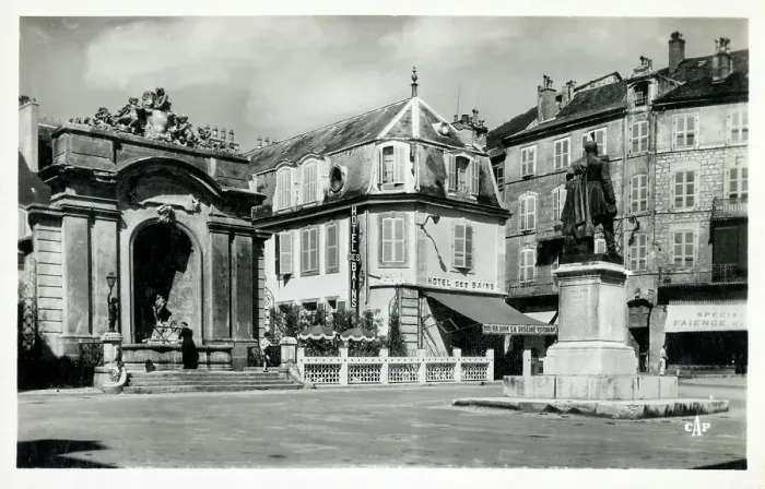 Framed Print : Place d'Armes - Salins-les-Bains (Salins), Eastern France Framed Print : Place d'Armes - Salins-les-Bains (Salins), Eastern France