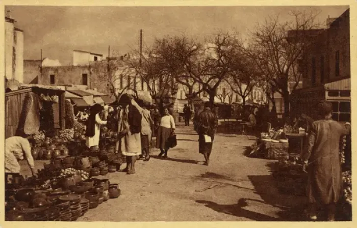 Framed Print : Place de France, Bizerte (Bizerta), Tunisia, North Africa Framed Print : Place de France, Bizerte (Bizerta), Tunisia, North Africa