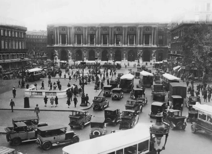 Framed Print : Place De L opera Framed Print : Place De L opera