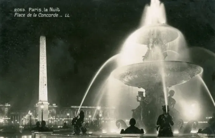Framed Print : Place de la Concorde at Night Framed Print : Place de la Concorde at Night