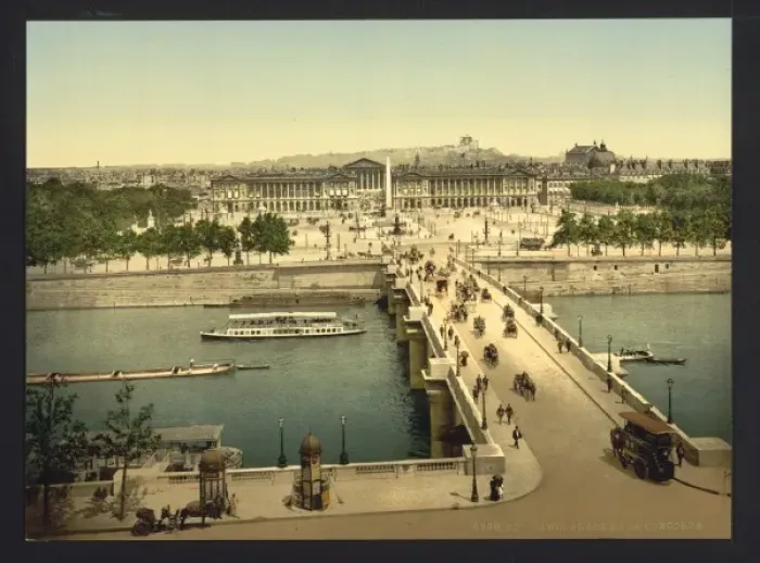 Framed Print : Place de la Concorde, Paris, France Framed Print : Place de la Concorde, Paris, France