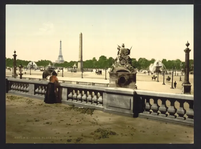 Framed Print : Place de la Concorde, Paris, France
