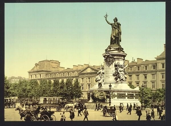 Place de la Republique, Paris, France