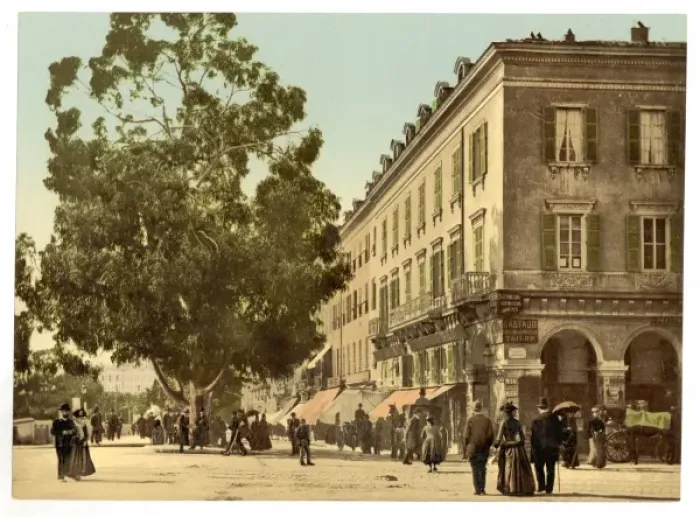 Framed Print : Place Massena, Nice, France (Riviera) Framed Print : Place Massena, Nice, France (Riviera)